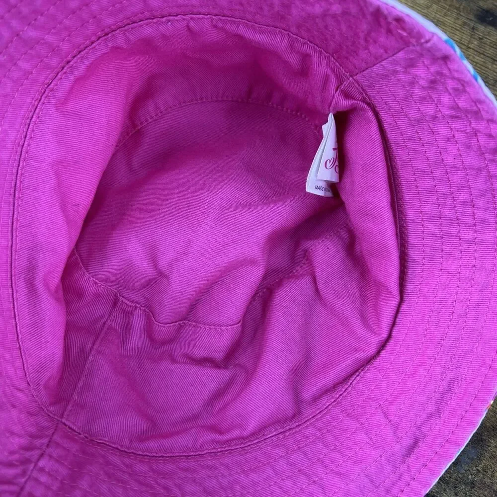 JoJo Siwa Girls Pink Butterfly Bows Bucket Hat Cap